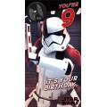Поздравительная открытка Star Wars The Last Jedi 9 со значком